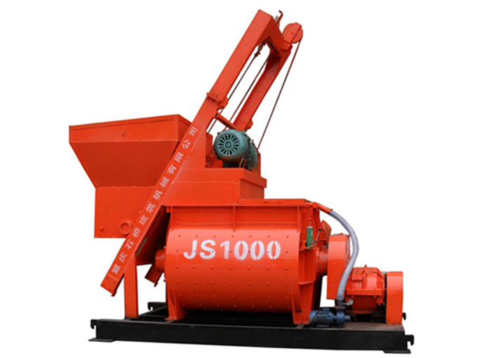 青岛JS1000EA双卧轴强制搅拌机